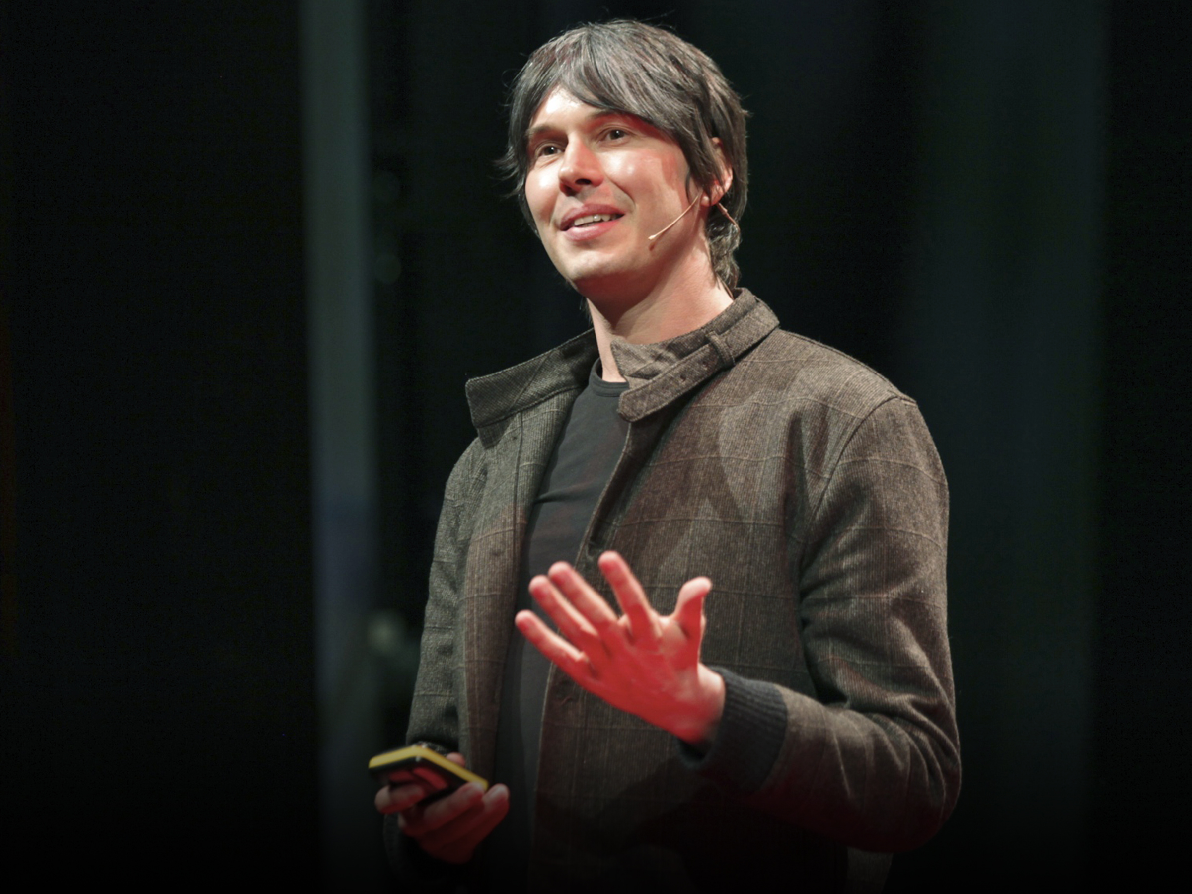 Brian Cox teaching